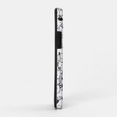 Niedliche Schwarz-Weiß-Katzen Case-Mate iPhone Hülle (Hinten/Rechts)