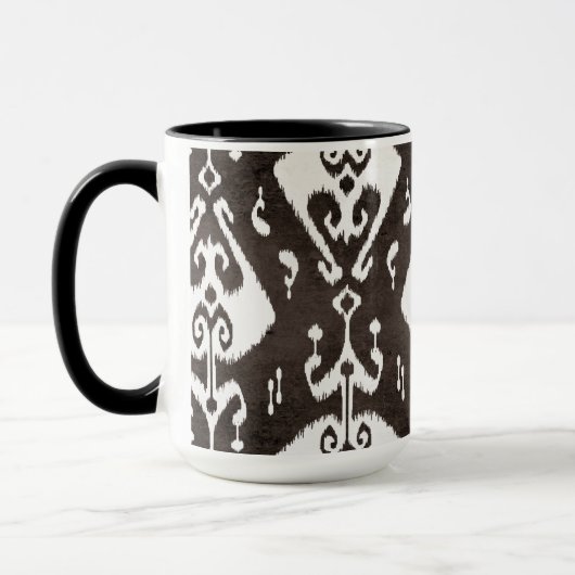 Niedliche Schwarz-Weiß-Katzenmuster Tasse (Links)