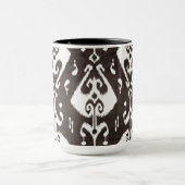 Niedliche Schwarz-Weiß-Katzenmuster Tasse (Zentrum)