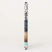 Niedliche Schwarz-Weiß-Schnürsenkel Haustiere Foto Case-Mate iPhone Hülle (Hinten/Rechts)