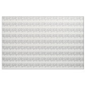 Niedliche Schwarz-weiße Blumendoodles und Konfetti Stoff (Yard (91,4 cm))