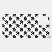 Niedliche Schwarz-weiße Katzen Case-Mate iPhone Hülle (Rückseite (Horizontal))