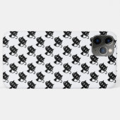 Niedliche Schwarz-weiße Katzen Case-Mate iPhone Hülle (Rückseite (Horizontal))