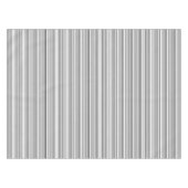 Niedliche Schwarz-weiße Streifen Tischdecke (Vorderseite (Horizontal))