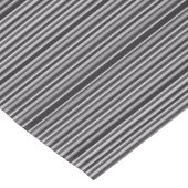 Niedliche Schwarz-weiße Streifen Tischdecke (Schrägansicht)