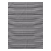 Niedliche Schwarz-weiße Streifen Tischdecke (Vorderseite)