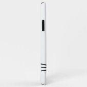 Niedliche schwarze Katze mit Herz Case-Mate iPhone Hülle (Hinten/Rechts)