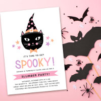 Niedliche Schwarze Katze Pastel Geburtstag Slumber