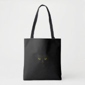 Niedliche Schwarze Katze Tasche (Vorderseite)