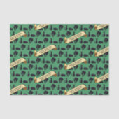 Niedliche schwarze Katzen Glückliches Halloween! T Seidenpapier (Vorderseite)