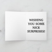 NIEDLICHE SCHWARZE KATZEN KÜCHE CHRISTMAS KARTE (Innenseite)