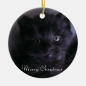 Niedliche schwarze keramikornament (Vorne)