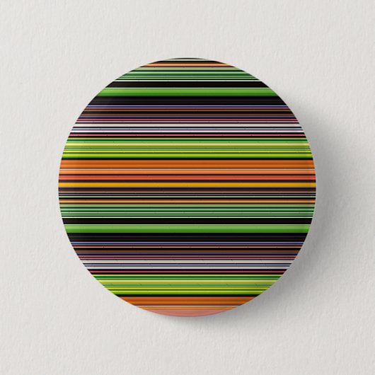 Niedliche schwarze Streifen Button (Vorderseite)
