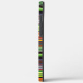 Niedliche schwarze Streifen Case-Mate iPhone Hülle (Rückseite / Links)