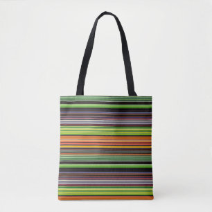 Niedliche schwarze Streifen Tasche