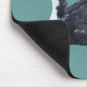 Niedliche Schwarzer Entenfarm Mousepad (Ecke)