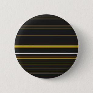 Niedliche, schwarzgelbe Streifen Button
