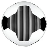 Niedliche schwarzgraue Streifen Fußball (Gedreht)