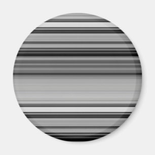 Niedliche schwarzgraue Streifen Magnet