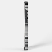 Niedliche schwarzgraue Streifen Samsung Galaxy Hülle (Rechte Seite)