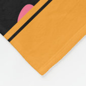 Niedliche Schwarzkatzenpaare Fleecedecke (Ecke)