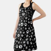 Niedliche Schwarzweiß-Weiß-Paste Schürze (InSitu)