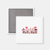 Niedliche Schweine Valentinstag Zuchttier Schweine Magnet (Vorderseite/Rückseite)