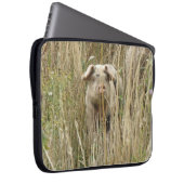 Niedliche Schweinebackverpackung Laptopschutzhülle (Vorne Rechts)