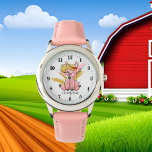 Niedliche Schweinehaltungsliebhaber tragen den Nam Armbanduhr<br><div class="desc">Niedliche Schweinehaltungsliebhaber tragen den Namen Watch</div>