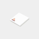 Niedliche Schweinestationery Sticky Notes Post-it Klebezettel (angewinkelt)