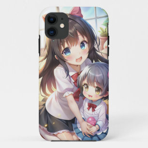 Niedliche Schwestern Case-Mate iPhone Hülle