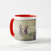 Niedliche Schwestern sind Forever Sis Liebe Foto 2 Tasse (Vorderseite Links)