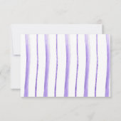 Niedliche Sea Otters Cartoon Blue und Beige RSVP-K RSVP Karte (Rückseite)