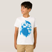 Niedliche Sea Turtles Sea Life Design T-Shirt (Vorne ganz)