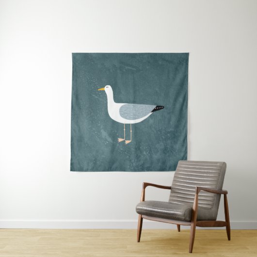 Niedliche Seagull Wandteppich (Beispiel)