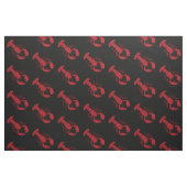 niedliche Seeklobsterware rot Stoff (Fat Quarter (45,7 x 55,9 cm))