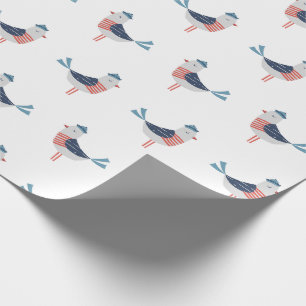 Niedliche Seelöwen Geschenkpapier