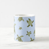 Niedliche Seeschildkröten Kaffeetasse (Mittel)