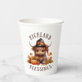 Niedliche Segnungen für den Erntedank der Hochland Pappbecher