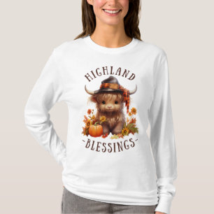 Niedliche Segnungen für den Erntedank der Hochland T-Shirt