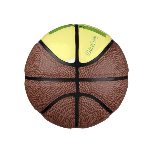 Niedliche Sellerie Sticks Trio Cartoon Gemüse Mini Basketball (Rechts)