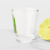 Niedliche Sellerie Sticks Trio Cartoon Gemüse Schnapsglas (Rechts)
