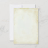 Niedliche, seltsame Eichhörnchenfotografie RSVP Karte (Rückseite)