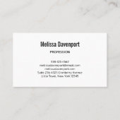 Niedliche, seltsame Eichhörnchenfotografie Visitenkarte (Rückseite)