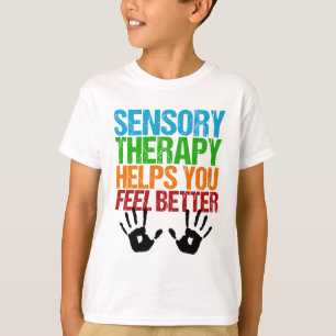 Niedliche sensorische Therapie SPD Autismus Pun Ki T-Shirt