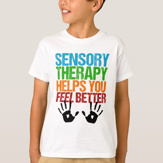 Niedliche sensorische Therapie SPD Autismus Pun Ki T-Shirt (Vorderseite)
