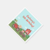 Niedliche Serviette (Ecke)