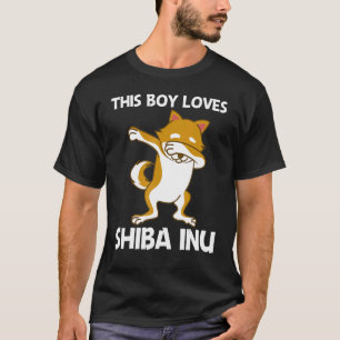 Niedliche Shiba Inu für Jungen Kinder Junge Japani T-Shirt