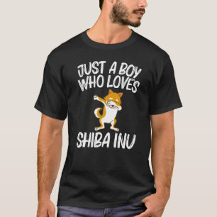 Niedliche Shiba Inu für Jungen Kinder Junge Japani T-Shirt