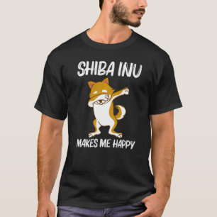 Niedliche Shiba-Inu für Männer Japan Rasse Tier T-Shirt